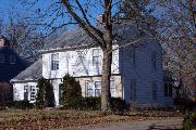 126 GROVE ST, a Colonial Revival/Georgian Revival house, built in Evansville, Wisconsin in 1941.