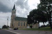 N2805 COUNTY HIGHWAY AB, a Early Gothic Revival church, built in Franklin, Wisconsin in 1892.