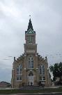 N2805 COUNTY HIGHWAY AB, a Early Gothic Revival church, built in Franklin, Wisconsin in 1892.