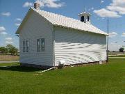 W5562 Center Valley Road, a Front Gabled one to six room school, built in Center, Wisconsin in 1888.