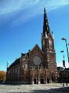 201 S. Adams St, a Early Gothic Revival house of worship, built in Green Bay, Wisconsin in 1891.