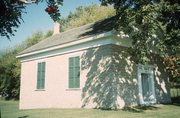 N4042 AMITY RD, a Greek Revival house of worship, built in Alto, Wisconsin in 1858.