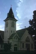 COUNTY HIGHWAY AS & OAK MOUND RD, SE CORNER, a Late Gothic Revival house of worship, built in Alto, Wisconsin in 1898.