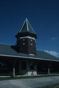 182 FOREST AVE, a Romanesque Revival depot, built in Fond du Lac, Wisconsin in 1891.