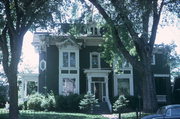 133 W DIVISION ST, a Second Empire house, built in Fond du Lac, Wisconsin in 1870.