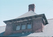 INTERSECTION OF E JACKSON, EUREKA, AND BLACKBURN, NE CORNER, a Italianate depot, built in Ripon, Wisconsin in 1892.