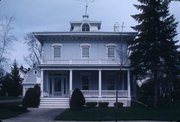 119 TYGERT ST, a Second Empire house, built in Ripon, Wisconsin in 1857.