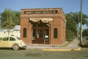 Burnett County Abstract Company, a Building.