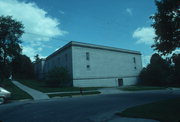 303 ELM ST, a Neoclassical/Beaux Arts library, built in Ripon, Wisconsin in 1974.