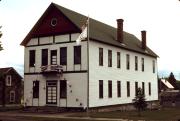 SE CNR OF PINE ST AND FLAMBEAU AVE, a Front Gabled city/town/village hall/auditorium, built in Fifield, Wisconsin in 1894.