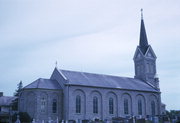 INTERSECTION COUNTY HIGHWAY Q AND COUNTY HIGHWAY W, SW CORNER, a Romanesque Revival house of worship, built in Taycheedah, Wisconsin in 1857.