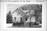 203 HOYT ST, a Early Gothic Revival house, built in Fond du Lac, Wisconsin in 1880.