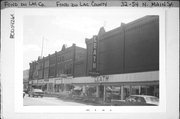 48-54 N MAIN ST, a Commercial Vernacular large retail building, built in Fond du Lac, Wisconsin in 1910.