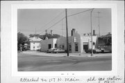 117 N MAIN ST, a Art Deco gas station/service station, built in Fond du Lac, Wisconsin in 1920.