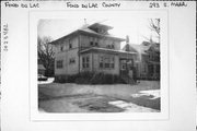 293 S MARR ST, a American Foursquare house, built in Fond du Lac, Wisconsin in 1927.