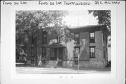 29 S MILITARY RD, a Italianate one to six room school, built in Fond du Lac, Wisconsin in 1868.