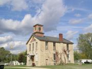 800 E Parrish St, a Greek Revival school-one to six room, built in Prairie du Chien, Wisconsin in 1857.