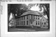 158 SHEBOYGAN ST, a Second Empire house, built in Fond du Lac, Wisconsin in 1875.