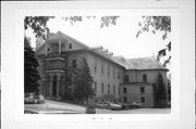 ST LAWRENCE SEMINARY, a Greek Revival university or college building, built in Mount Calvary, Wisconsin in 1873.