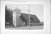 118 CHURCH ST, a Romanesque Revival house of worship, built in Oakfield, Wisconsin in 1892.