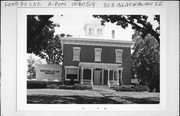 303 BLACKBURN ST, a Italianate house, built in Ripon, Wisconsin in 1857.