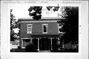 303 BLACKBURN ST, a Italianate house, built in Ripon, Wisconsin in 1857.