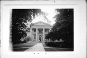 303 ELM ST, a Neoclassical/Beaux Arts library, built in Ripon, Wisconsin in 1930.