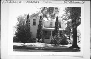 519 METOMEN ST, a Gabled Ell house, built in Ripon, Wisconsin in 1870.
