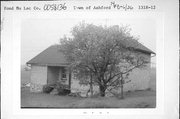 COUNTY HIGHWAY W, a Gabled Ell house, built in Ashford, Wisconsin in .