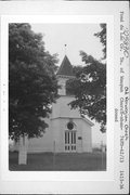 CHURCH RD, EAST SIDE, .1 MILE SOUTH OF COUNTY HIGHWAY D, a Front Gabled house of worship, built in Waupun, Wisconsin in 1855.