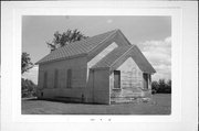 INTERSECTION OF BROOKSIDE RD & KELLY RD, NE CORNER, a Side Gabled school-one to six room, built in Byron, Wisconsin in .