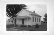 MAIN ST, SOUTH SIDE, JUST EAST OF STATE HIGHWAY. 175, a Greek Revival house, built in Friendship, Wisconsin in .