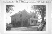 KINKER RD AND U.S HIGHWAY. 45, SOUTHWEST CORNER KINKER RD AND U.S HIGHWAY. 45, SOUTHWEST CORNER, a Gabled Ell house, built in Friendship, Wisconsin in .