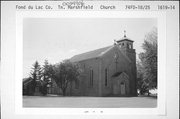 COUNTY HIGHWAY G, EAST SIDE, .4 MILES NW OF COUNTY HIGHWAY GG, a Italianate house of worship, built in Marshfield, Wisconsin in .