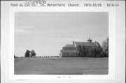COUNTY HIGHWAY G, EAST SIDE, .4 MILES NW OF COUNTY HIGHWAY GG, a Italianate house of worship, built in Marshfield, Wisconsin in .