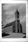 N10232 STATE HIGHWAY 149, a Romanesque Revival house of worship, built in Calumet, Wisconsin in 1880.