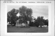 KIEL RD, S SIDE, .1 MILE E OF STATE HIGHWAY 119, a Gabled Ell house, built in Calumet, Wisconsin in .