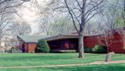 918 MAIN ST, a Usonian library, built in Lake Geneva, Wisconsin in 1954.