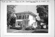 213 E 1ST ST, a Italianate house, built in Fond du Lac, Wisconsin in 1880.
