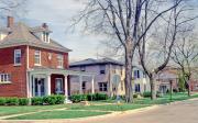 1033 WISCONSIN ST, a Colonial Revival/Georgian Revival house, built in Lake Geneva, Wisconsin in 1901.