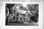 183 E 3RD ST, a Queen Anne house, built in Fond du Lac, Wisconsin in 1890.