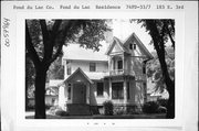 183 E 3RD ST, a Queen Anne house, built in Fond du Lac, Wisconsin in 1890.