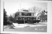 120 E 4TH ST, a American Foursquare house, built in Fond du Lac, Wisconsin in 1910.