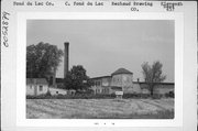 457 W 11TH ST, a Romanesque Revival brewery/distillery/winery, built in Fond du Lac, Wisconsin in 1871.