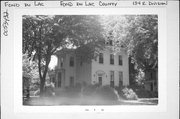 134 E DIVISION ST 134 E DIVISION ST, a Italianate house, built in Fond du Lac, Wisconsin in 1866.