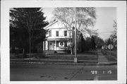 375 E DIVISION ST, a Greek Revival house, built in Fond du Lac, Wisconsin in 1852.