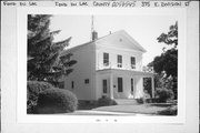 375 E DIVISION ST, a Greek Revival house, built in Fond du Lac, Wisconsin in 1852.