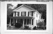 122 WATERTOWN ST, a Greek Revival house, built in Ripon, Wisconsin in 1853.