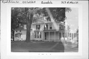 217 N MAIN ST / STATE HIGHWAY 26 217 N MAIN ST / STATE HIGHWAY 26, a Greek Revival house, built in Rosendale, Wisconsin in 1867.