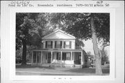 217 N MAIN ST / STATE HIGHWAY 26 217 N MAIN ST / STATE HIGHWAY 26, a Greek Revival house, built in Rosendale, Wisconsin in 1867.